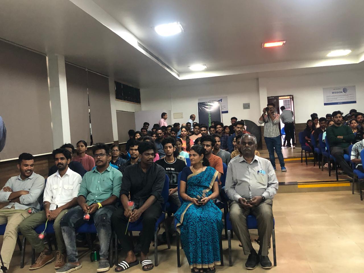 Young people attending a learning and career programme